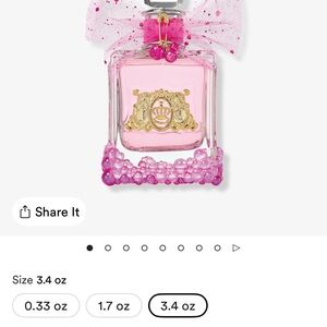 Juicy Couture Pink and Gold Perfume